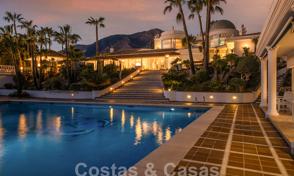 Spacious, Spanish palatial estate with breathtaking sea views for sale near Mijas Pueblo, Costa del Sol 54023