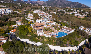 Spacious, Spanish palatial estate with breathtaking sea views for sale near Mijas Pueblo, Costa del Sol 54033 