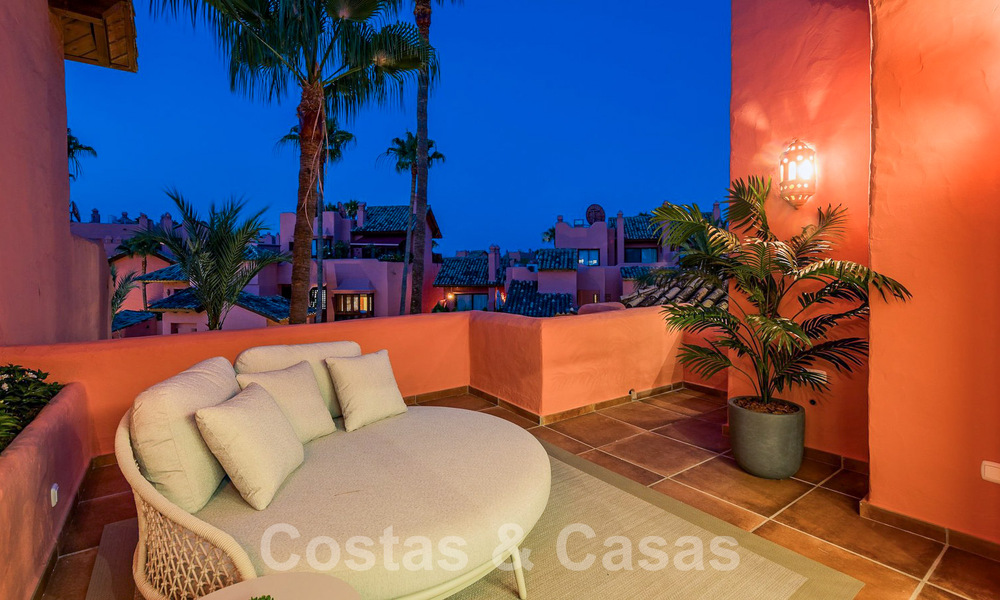 Luxury penthouse for sale in an exclusive beachfront complex on the New Golden Mile, Marbella - Estepona 55106