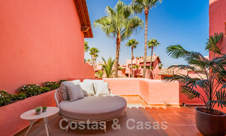 Luxury penthouse for sale in an exclusive beachfront complex on the New Golden Mile, Marbella - Estepona 55122 