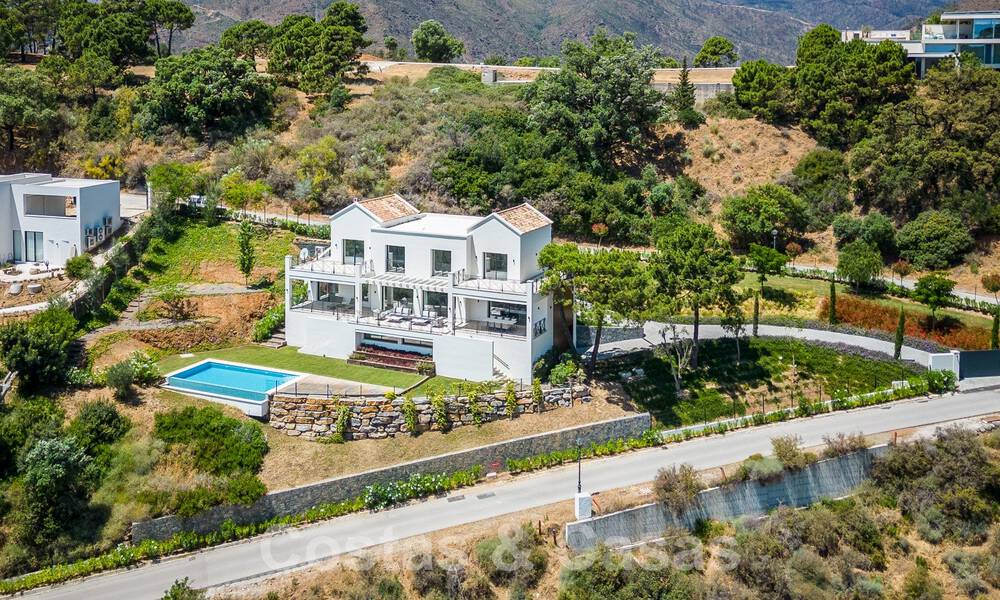 Luxury contemporary Andalusian-style villa for sale in fantastic, natural surroundings of Marbella - Benahavis 55229