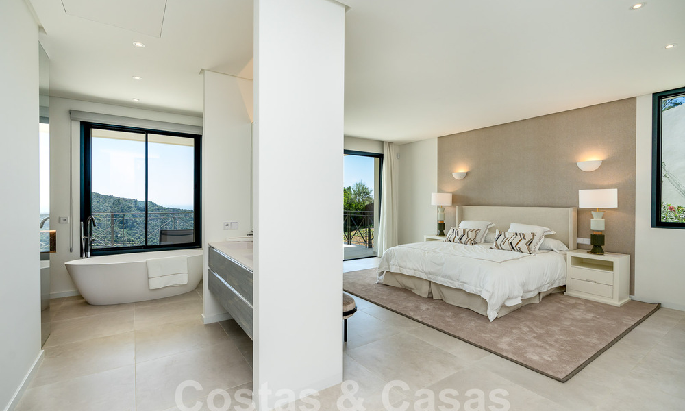 Luxury contemporary Andalusian-style villa for sale in fantastic, natural surroundings of Marbella - Benahavis 55233