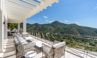 Luxury contemporary Andalusian-style villa for sale in fantastic, natural surroundings of Marbella - Benahavis 55248 