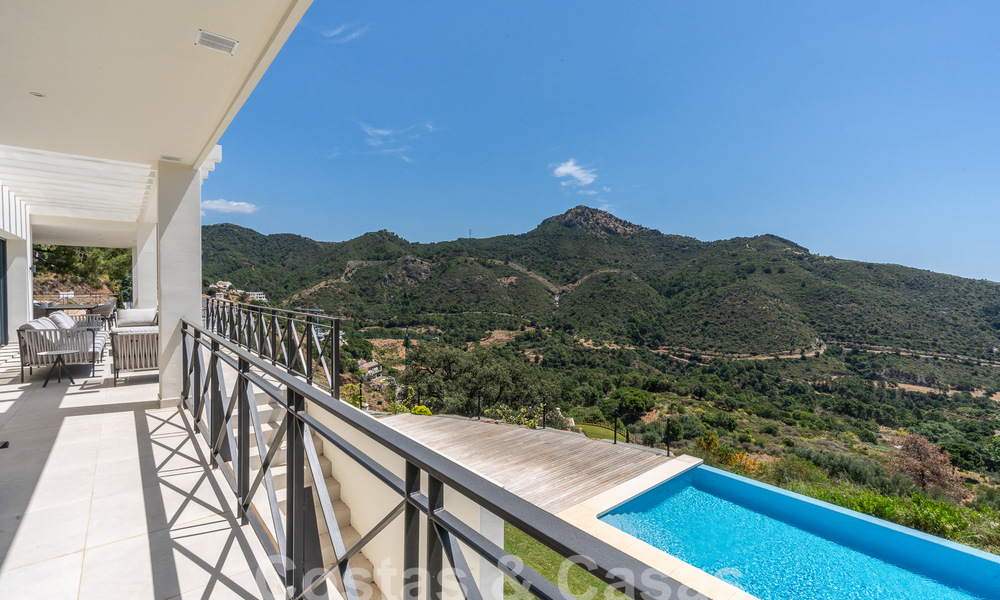 Luxury contemporary Andalusian-style villa for sale in fantastic, natural surroundings of Marbella - Benahavis 55271