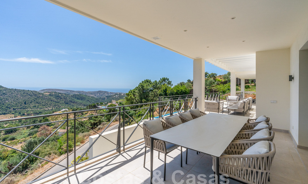 Luxury contemporary Andalusian-style villa for sale in fantastic, natural surroundings of Marbella - Benahavis 55273