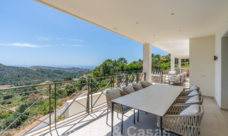 Luxury contemporary Andalusian-style villa for sale in fantastic, natural surroundings of Marbella - Benahavis 55273 