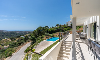 Luxury contemporary Andalusian-style villa for sale in fantastic, natural surroundings of Marbella - Benahavis 55274 