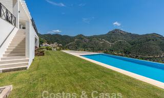Luxury contemporary Andalusian-style villa for sale in fantastic, natural surroundings of Marbella - Benahavis 55276 