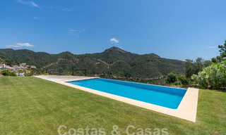 Luxury contemporary Andalusian-style villa for sale in fantastic, natural surroundings of Marbella - Benahavis 55277 