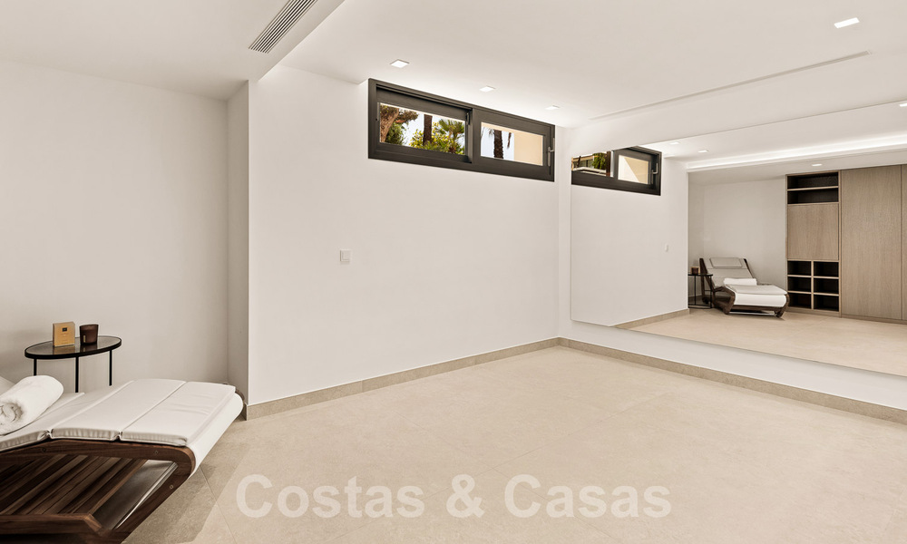 New, modernist designer villa for sale with golf course views in a golf resort, Marbella - Benahavis 55504