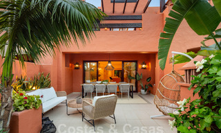Charming townhouse for sale in walking distance to the beach, on the Golden Mile of Marbella 58124 