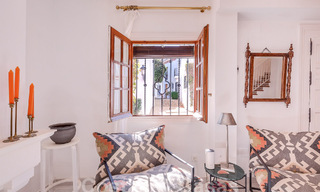 Beautiful, picturesque house for sale immersed in Andalusian charm a stone's throw from the beach in Guadalmina Baja, Marbella 55374 