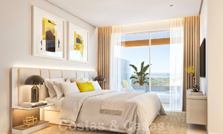 Modern, contemporary luxury new build apartments with sea views for sale, a short drive from Marbella city 55396 