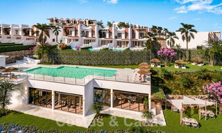 New development consisting of townhouses for sale, a stone's throw from the Golf Club in Mijas Costa, Costa del Sol 61200 