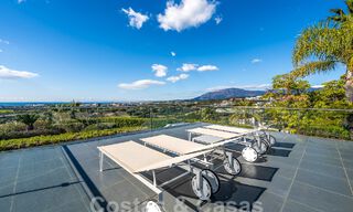 Contemporary luxury villa for sale with sea views in five-star golf resort in Marbella - Benahavis 56755 