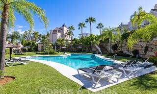 Spacious townhouse for sale with 4 bedrooms and sea views, in a gated complex on the New Golden Mile between Marbella and Estepona 57079 