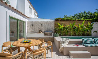 Beautifully renovated townhouse for sale a stone's throw from the beach and all amenities in San Pedro, Marbella 56864 