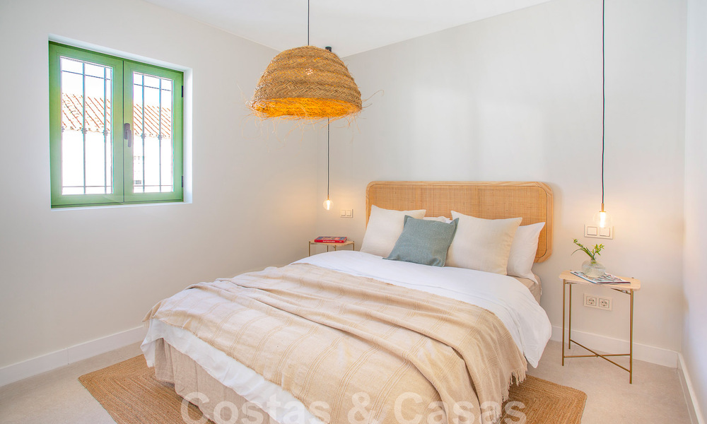 Beautifully renovated townhouse for sale a stone's throw from the beach and all amenities in San Pedro, Marbella 56876