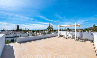 Sophisticated designer villa with 2 pools for sale, walking distance to the beach, Marbella centre and all amenities 58540 