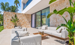 Move-in ready, contemporary luxury villa for sale within walking distance of Puerto Banus and the beach in San Pedro, Marbella 59017 