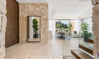 Move-in ready, contemporary luxury villa for sale within walking distance of Puerto Banus and the beach in San Pedro, Marbella 59020 
