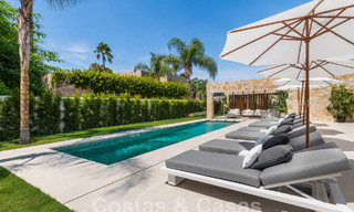 Move-in ready, contemporary luxury villa for sale within walking distance of Puerto Banus and the beach in San Pedro, Marbella 59027 