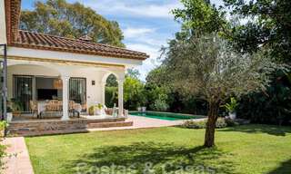 Traditional single storey villa for sale, beachside on the New Golden Mile, Marbella - Estepona 58893 
