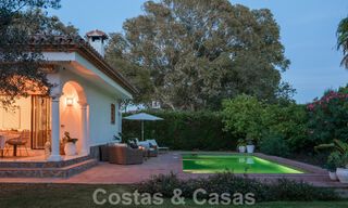Traditional single storey villa for sale, beachside on the New Golden Mile, Marbella - Estepona 58904 