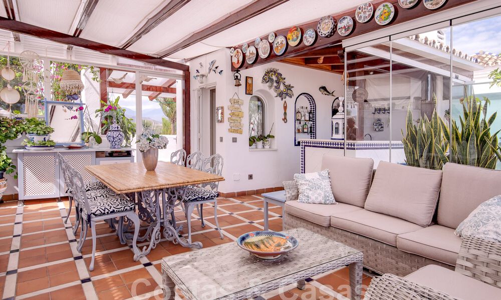 Penthouse for sale with spacious roof terrace and 360° views, a stone's throw from the beach and centre of Puerto Banus, Marbella 59045