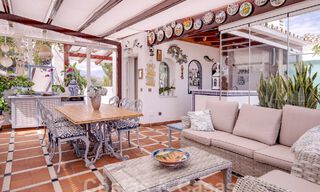 Penthouse for sale with spacious roof terrace and 360° views, a stone's throw from the beach and centre of Puerto Banus, Marbella 59045 