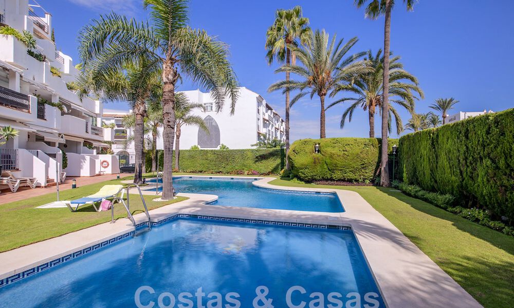 Penthouse for sale with spacious roof terrace and 360° views, a stone's throw from the beach and centre of Puerto Banus, Marbella 59052
