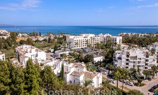 Penthouse for sale with spacious roof terrace and 360° views, a stone's throw from the beach and centre of Puerto Banus, Marbella 59064 