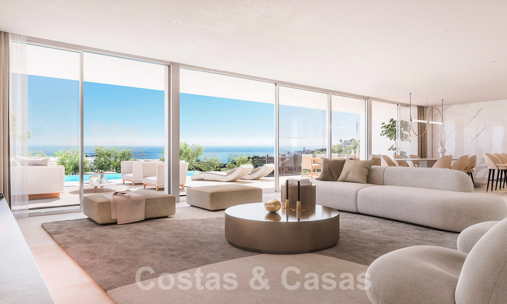New on the market! Architectural luxury new-build villas for sale in a luxury resort in Fuengirola, Costa del Sol 59153
