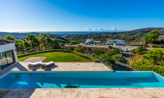 Stately Mediterranean-style luxury villa for sale with stunning panoramic sea views in Marbella - Benahavis 59842 