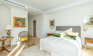 Stately Mediterranean-style luxury villa for sale with stunning panoramic sea views in Marbella - Benahavis 59854 