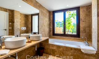 Stately Mediterranean-style luxury villa for sale with stunning panoramic sea views in Marbella - Benahavis 59859 