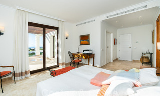 Stately Mediterranean-style luxury villa for sale with stunning panoramic sea views in Marbella - Benahavis 59861 