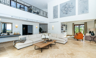 Stately Mediterranean-style luxury villa for sale with stunning panoramic sea views in Marbella - Benahavis 59872 