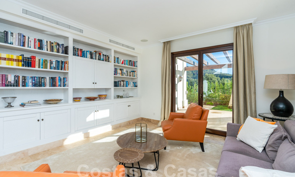 Stately Mediterranean-style luxury villa for sale with stunning panoramic sea views in Marbella - Benahavis 59873