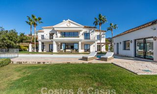 Stately Mediterranean-style luxury villa for sale with stunning panoramic sea views in Marbella - Benahavis 59885 