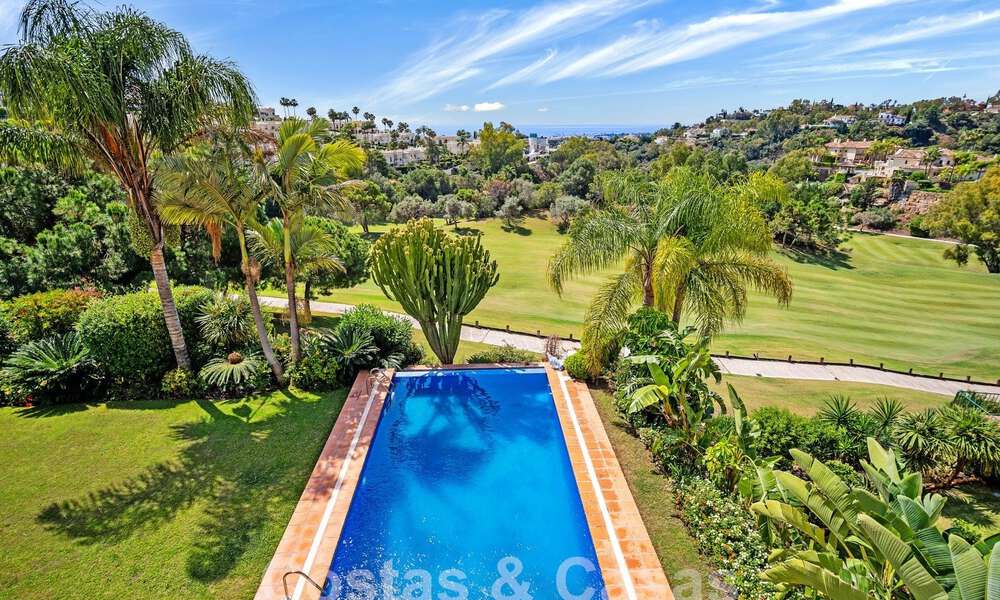 Spacious luxury villa for sale adjacent to prime golf course in La Quinta golf resort, Benahavis - Marbella 59775