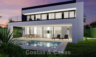 Energy-efficient new-build villas for sale with panoramic sea views in Mijas, Costa del Sol 60046 