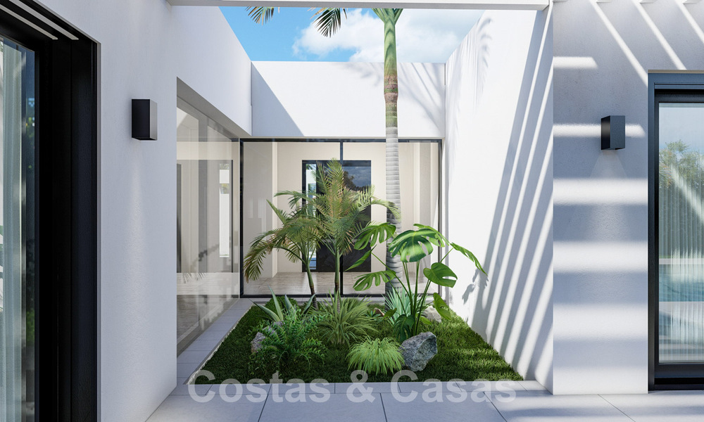 Energy-efficient new-build villas for sale with panoramic sea views in Mijas, Costa del Sol 60074