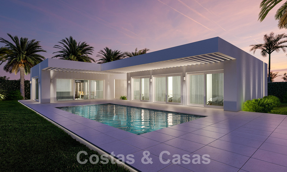 Energy-efficient new-build villas for sale with panoramic sea views in Mijas, Costa del Sol 60081