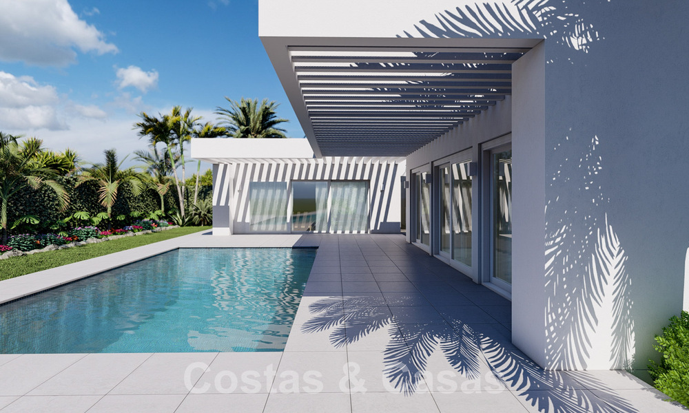 Energy-efficient new-build villas for sale with panoramic sea views in Mijas, Costa del Sol 60082