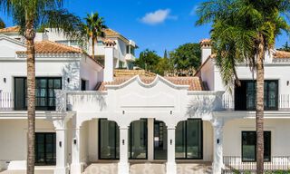 Luxury villa in a classic and Andalusian architectural style w/ sea views for sale, New Golden Mile, Marbella - Estepona 60085 