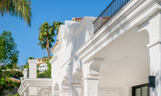 Luxury villa in a classic and Andalusian architectural style w/ sea views for sale, New Golden Mile, Marbella - Estepona 60090 