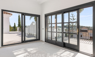 Luxury villa in a classic and Andalusian architectural style w/ sea views for sale, New Golden Mile, Marbella - Estepona 60098 