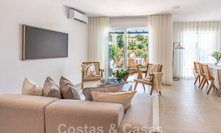 Contemporary renovated penthouse for sale with spacious terrace and sea views in La Quinta golf resort, Benahavis - Marbella 60618 