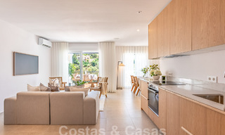 Contemporary renovated penthouse for sale with spacious terrace and sea views in La Quinta golf resort, Benahavis - Marbella 60622 